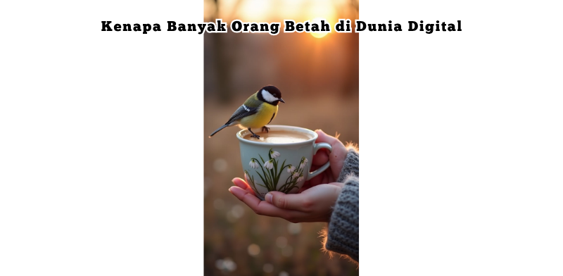 Kenapa Banyak Orang Betah di Dunia Digital
