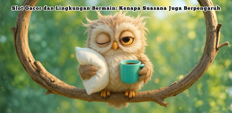 Slot Gacor dan Lingkungan Bermain: Kenapa Suasana Juga Berpengaruh